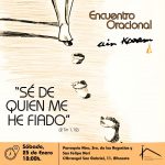 Encuentro oracional en Albacete